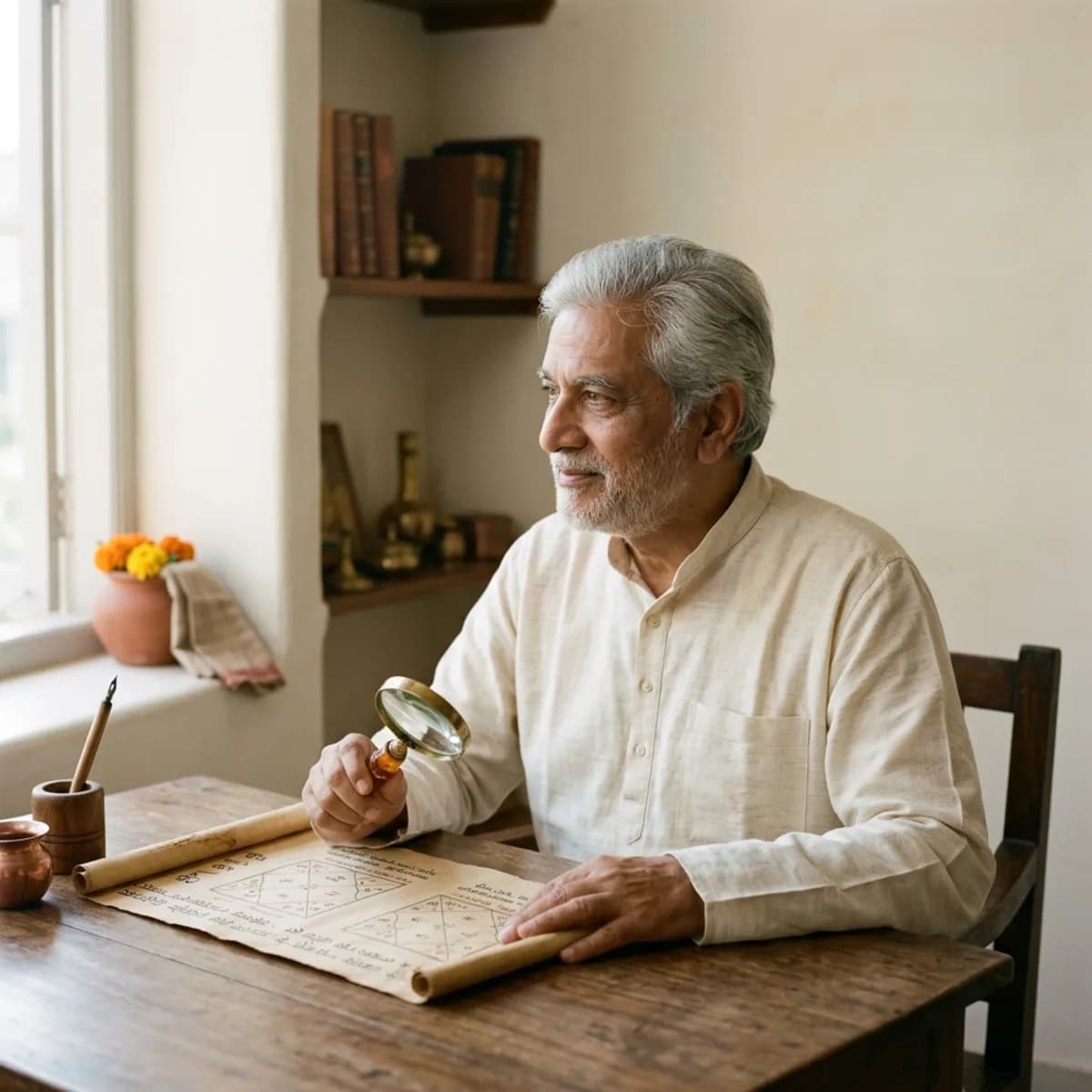 Portrait of Acharya Vinod Tripathi